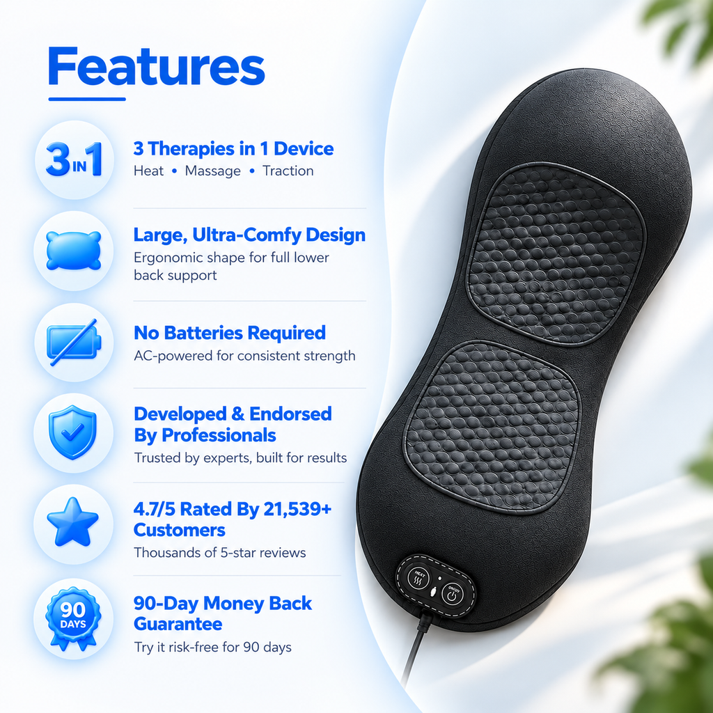 BMTNova™ – Triple Fusion Back Massager